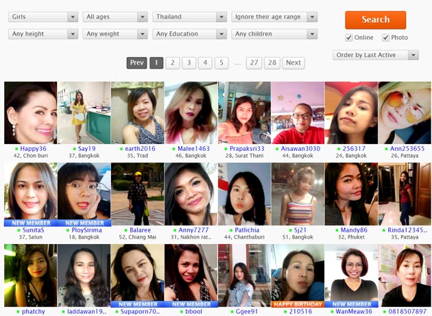 Thai dating websites