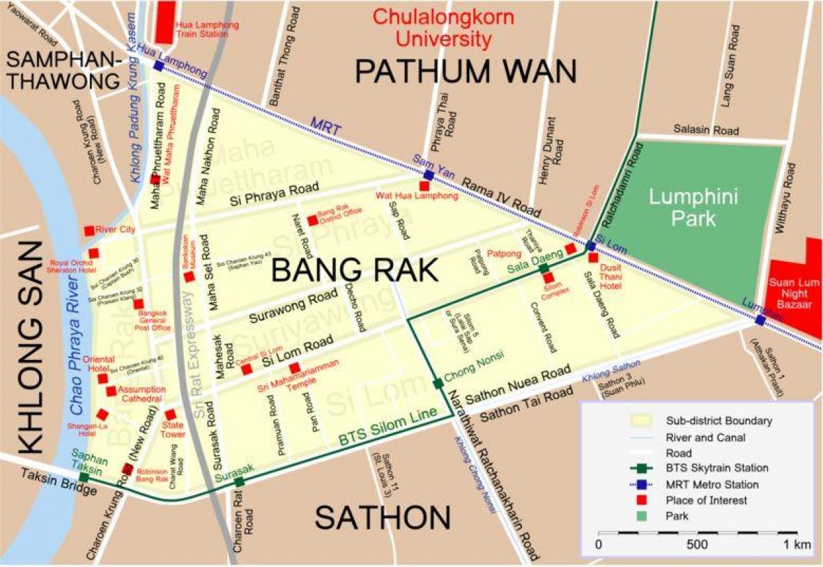 bangkok red light district map